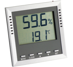 Thermo-Hygrometer 9026 digital von Brune relative Feuchte und Temperatur