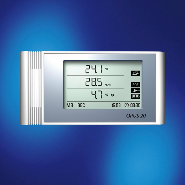 Thermo-Hygrograph OPUS 20 Servrraum