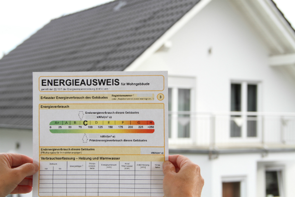 Der Energieausweis gibt die Energieeffizienz eines Hauses an