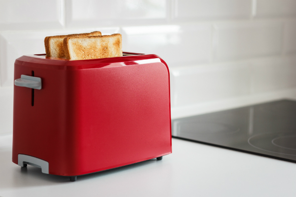 Roter Toaster