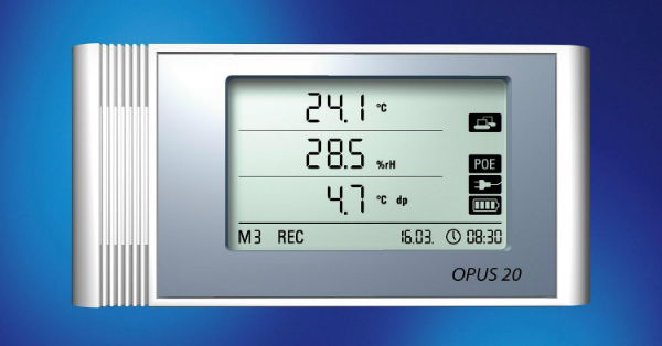 Thermo-Hygrograph OPUS 20, PoE