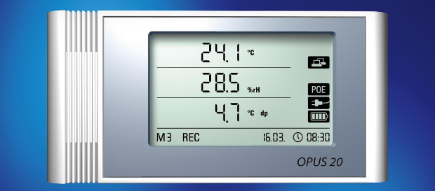 Thermo-Hygrograph OPUS 20, PoE