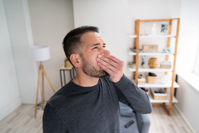 Muffigen Geruch in der Wohnung entfernen