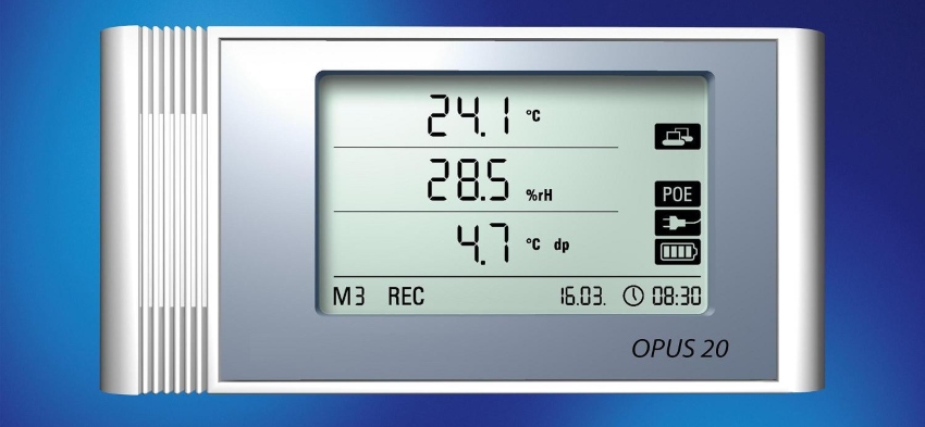 Thermo-Hygrograph OPUS 20, PoE