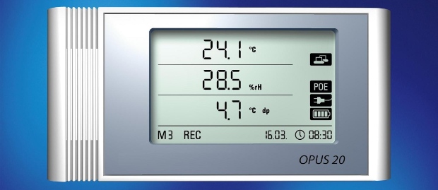 Thermo-Hygrograph OPUS 20, PoE