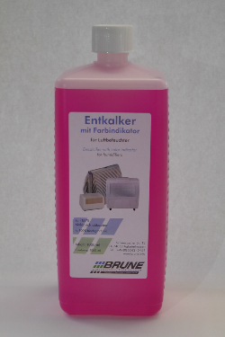 Flasche mit Entkalker